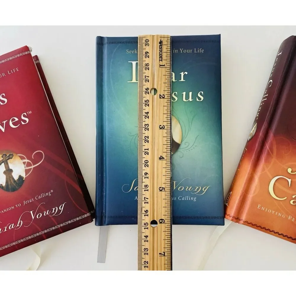 Sarah Young Christian Books - Set Of 3 Jesus Lives/ Dear Jesus/ Jesus Calling